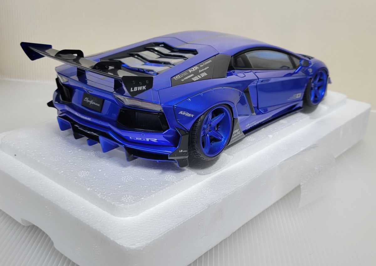 1/18 オートアート　AUTOart ランボルギーニ アヴェンタドールLBWK Amazon.co.jp: 1/18 AUTOart オートアート リバティーウォーク
